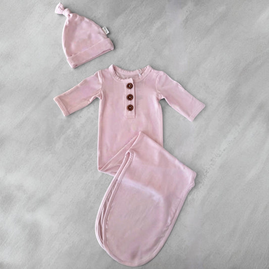 Dreamer Gown + Hat Set — Petal