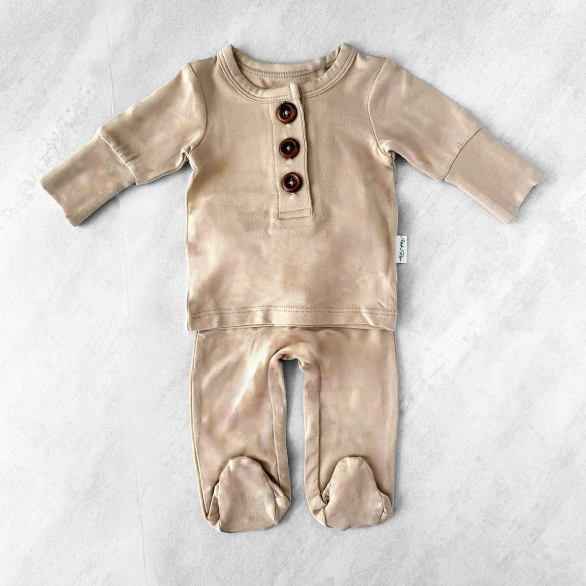 Gentle Start Preemie Two-Piece Set — Fawn